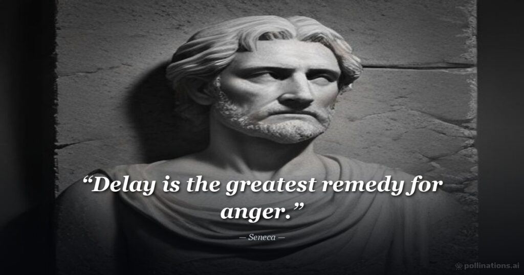 Stoic Quotes on Controlling Anger and Impatience