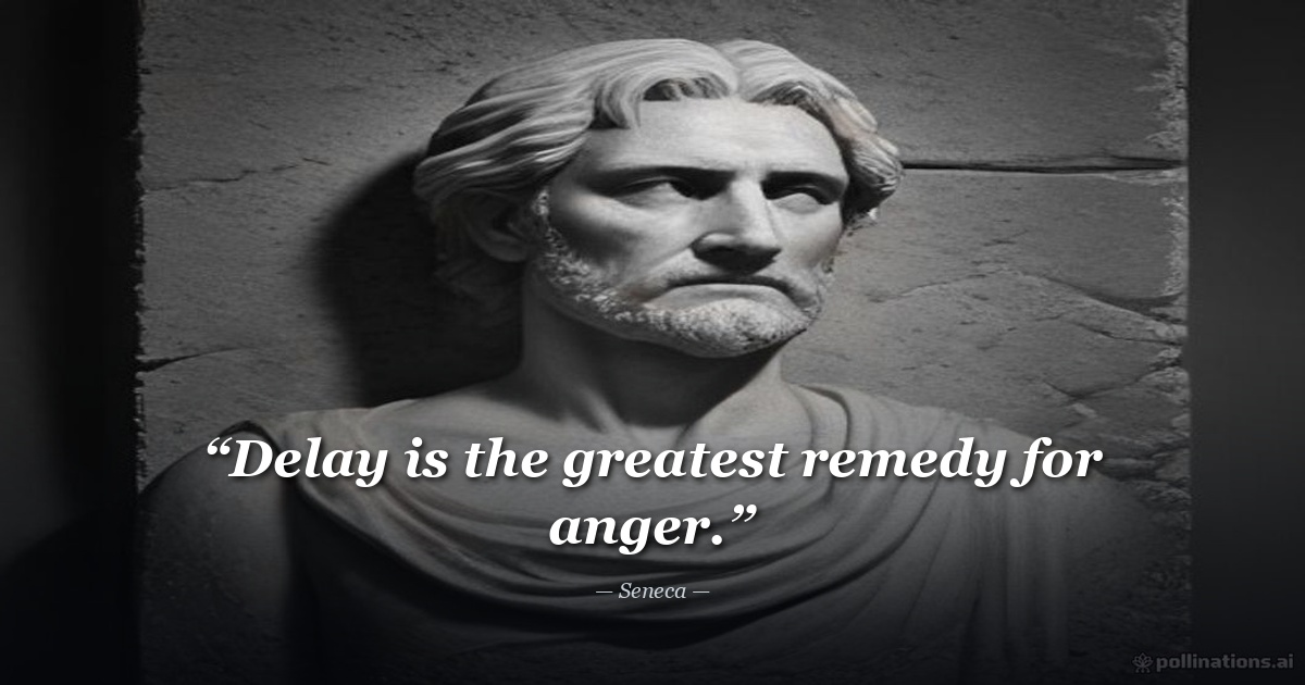 Stoic Quotes on Controlling Anger and Impatience